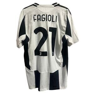 NWT Adidas Juventus 2024/25 N.21 Fagioli Home Authentic Soccer Jersey Men's M